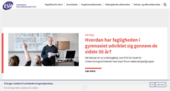 Desktop Screenshot of eva.dk